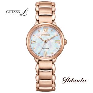 新品未使用✨CITIZEN レディース腕時計 スクエア型　EG7068-16D CITIZEN シチズン エル ソーラー ダイヤモンド スクエア エコ