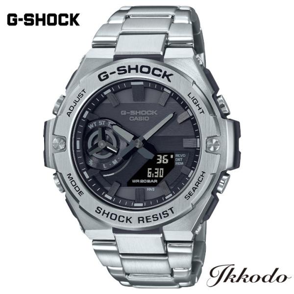 G-SHOCK Gショック カシオ G-STEEL B500 ソーラー モバイルリンク機能 48.6...