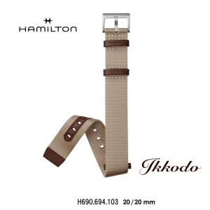 Hamiltonハミルトン純正レザーベルト用 バックル 尾錠 18mm 金色
