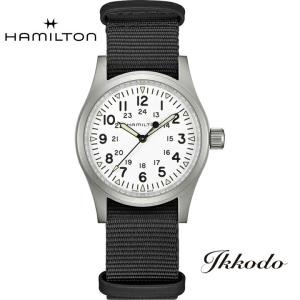 ハミルトン Hamilton　カーキアビエーション ホワイト 手巻き 【正規品】 KHAKI AVIATION ハミルトン HAMILTON カーキ アビエーション