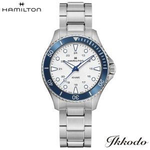 HAMILTON 自動巻き腕時計 シルバー HAMILTON（ハミルトン） 腕時計 腕時計 Khaki Navy （カーキ ネイビー