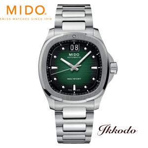 MIDO ミドー  MULTIFORT マルチフォートTVビッグデイト 自動巻き 40mm 10気圧防水 メンズ腕時計 正規品 2年間メーカー保証 M049.526.11.091.00