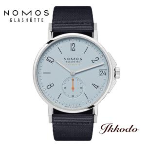 NOMOS ノモス Ahoi neomatik 38 date SKY アホイ ネオマティック スカイ 38ミリ 自動巻き ステンレスケース 20気圧防水 ドイツ製 正規品 2年保証 NM526｜ikkodo-online