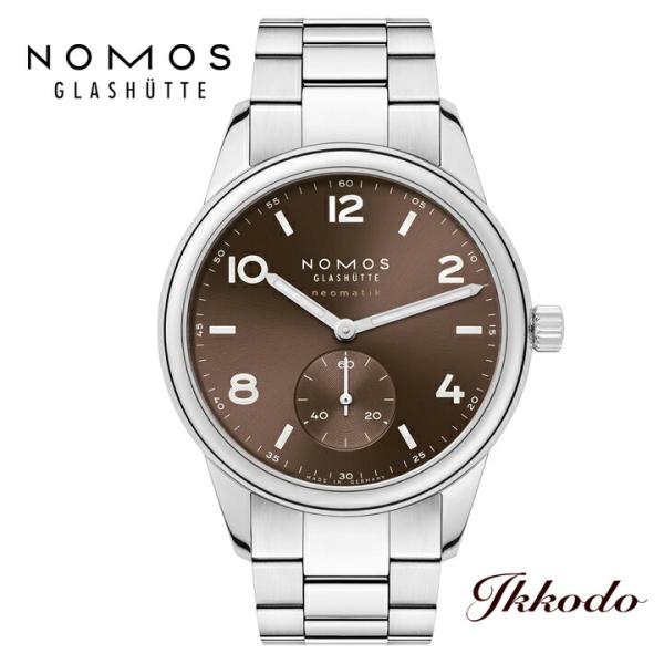 ボーナスストア＋10% NOMOS ノモス クラブスポーツ ネオマティック タバコ 自動巻き ブラウ...