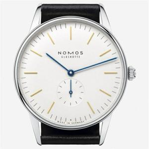 NOMOS ノモス オリオン ORION 38ミリ 手巻き シルバー文字盤 日本国内正規品 2年保証 OR1A3GW238