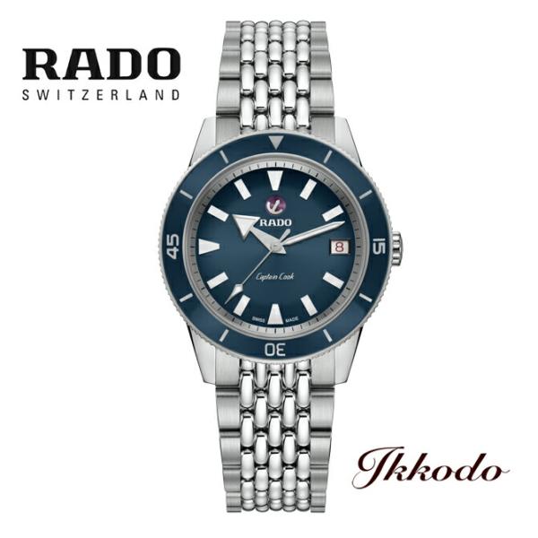 ボーナスストア＋10% RADO ラドー キャプテンクック 自動巻き 37mm 10気圧防水 正規品...