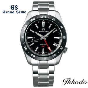 ボーナスストア＋10倍 グランドセイコー Grand Seiko 9R66スプリングドライブ GMT セラミックベゼル 40.5mm 20気圧防水 正規品 5年保証 メンズ腕時計 SBGE253｜ikkodo-online