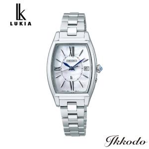 ボーナスストア＋10% セイコー SEIKO ルキア LUKIA grow ソーラー電波 白蝶貝ダイヤル 24.6mm 10気圧防水 日本国内正規品 レディース腕時計 SSQW071｜城下町松本の時計店一光堂