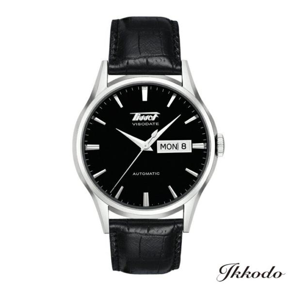 ボーナスストア＋10% TISSOT ティソ ヘリテージ ヴィソデイト 自動巻き ブラック文字盤 正...