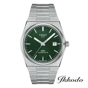 ボーナスストア＋10% ご購入特典対象商品 TISSOT ティソ T-CLASSIC PRX POWERMATIC 80 AUTOMATIC 自動巻き 40mm 腕時計 正規品 T137.407.11.091.00｜城下町松本の時計店一光堂