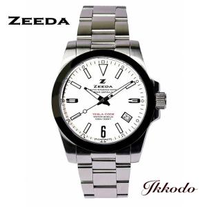 ZEEDA ジーダ TESLA-CODE BLU テスラ・コード 自動巻き腕時計