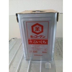 キッコーマン【萬】 こいくちしょうゆ 天パット缶（業務用） 18Ｌ×1缶