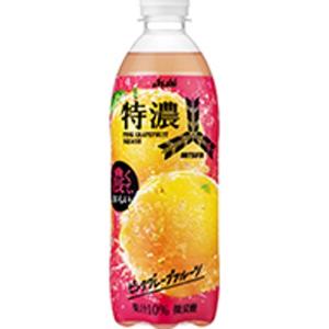 アサヒ飲料 三ツ矢 特濃ピンクグレープフルーツスカッシュ P500ml×24本