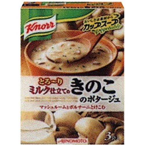 味の素 クノール とろーりミルク仕立てのきのこポタージュ 10入