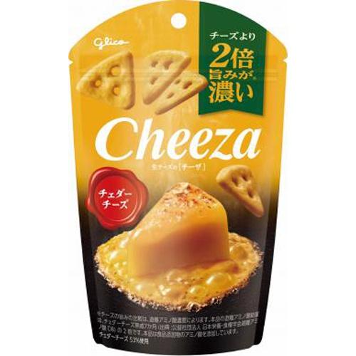 グリコ 生チーズのチーザ チェダーチーズ 36g×10入