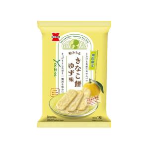 岩塚製菓 きなこ餅 ゆず味 18枚×12袋