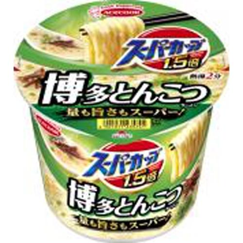 エースコック スーパーカップ1.5倍 とんこつラーメン 12入