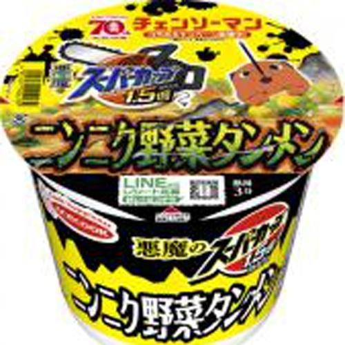 エースコック 悪魔のスーパーカップ1.5倍 ニンニク野菜タンメン 12個