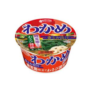 エースコック わかめラーメン 鰹荒節仕立てわさび醤油味 71g×12個（5月上旬頃入荷予定）