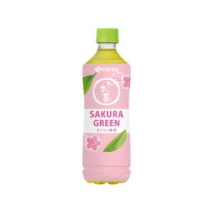 伊藤園 お〜いお茶サクラグリーン P600ml×24本（1月下旬頃入荷予定）