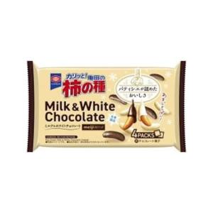 亀田製菓 柿の種 ミルク＆ホワイトチョコレート 4P×12袋（11月中旬頃入荷予定）