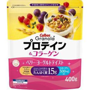 カルビー グラノーラ+プロテイン&コラーゲン 400g×2入