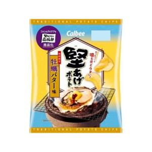 カルビー 堅あげポテト 牡蠣バター味 60g×12袋