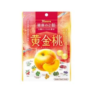 カンロ 健康のど飴 黄金桃 80g×6袋（3月上旬頃入荷予定）