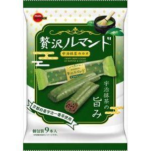 ブルボン 贅沢ルマンド 宇治抹茶カカオ 9本×12入