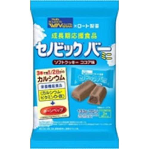 ブルボン セノビックバーミニ ソフトクッキーココア味　12入