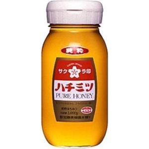 加藤美蜂園本舗 サクラ印 蜂蜜（ハチミツ）瓶 1kg｜ikkomon-marche