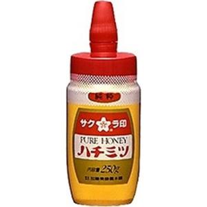 加藤美蜂園本舗 サクラ印 蜂蜜（ハチミツ）ポリ 250g×6入｜ikkomon-marche