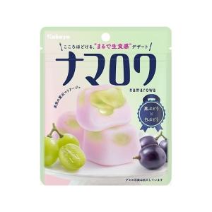 カバヤ ナマロワ 黒ぶどう×白ぶどう 58g×8袋（10月上旬頃入荷予定）
