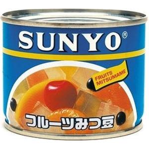 サンヨー堂 アイサンヨー フルーツみつ豆 6号 200g×12入
