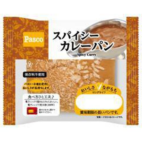 敷島製パン パスコ スパイシーカレーパン 10入