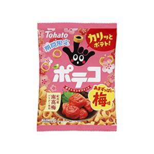東ハト ポテコ 梅味 52g×12袋（1月中旬頃入荷予定）