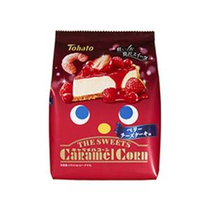 東ハト スイーツキャラメルコーン ベリーチーズケーキ 52g×12袋 - 最