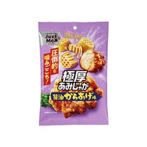 東ハト 極厚あみじゃが 醤油からあげ味 45g×12袋