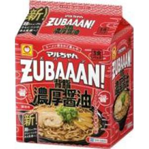 マルちゃん 27食／ 東洋水産 ZUBAAAN! 背脂濃厚醤油 3食パック×9個入