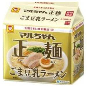 東洋水産 マルちゃん 正麺 ごま豆乳ラーメン 5食×6個