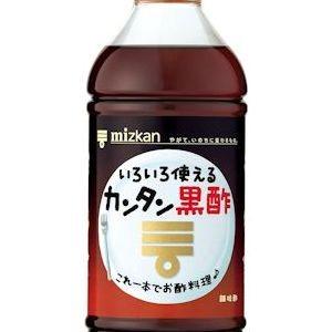 ミツカン カンタン黒酢 500ml×12入