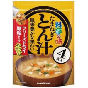 マルコメ フリーズドライ料亭の味 とん汁 4食×6入｜ikkomon-marche