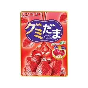 UHA味覚糖 グミだま いちご 55g×6個