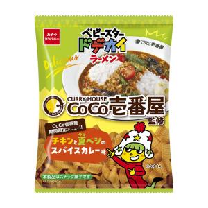 おやつカンパニー ドデカイラーメン CoCo壱番屋スパイスカレー 60g×12袋