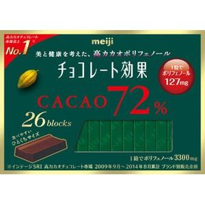 明治 チョコレート効果カカオ72％ 26枚×6入