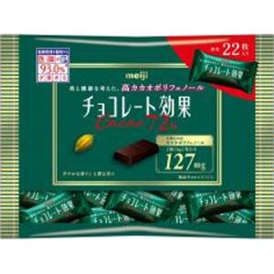 チョコレート効果 明治 カカオ72% 袋 110g 合計20袋セット 高カカオ