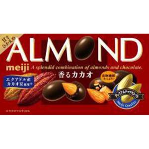 明治（meiji） アーモンドチョコレート 香るカカオ 75g×10入