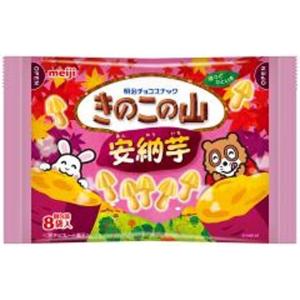 明治 きのこの山（袋） 安納芋 8袋×18袋