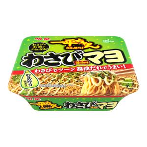 明星食品 一平ちゃん夜店の焼そば わさびマヨ醤油味 12個（4月下旬頃入荷予定）