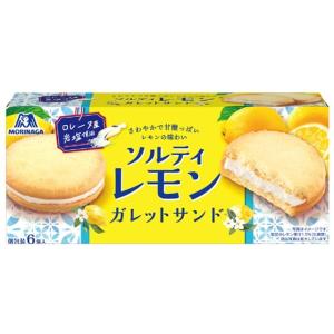 森永製菓 ソルティレモン ガレットサンド 6個×6個（5月中旬頃入荷予定）